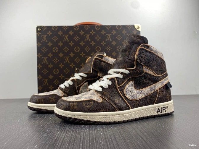 Bmlin Air 1 LV x Jordan OFF-WHITE 0706